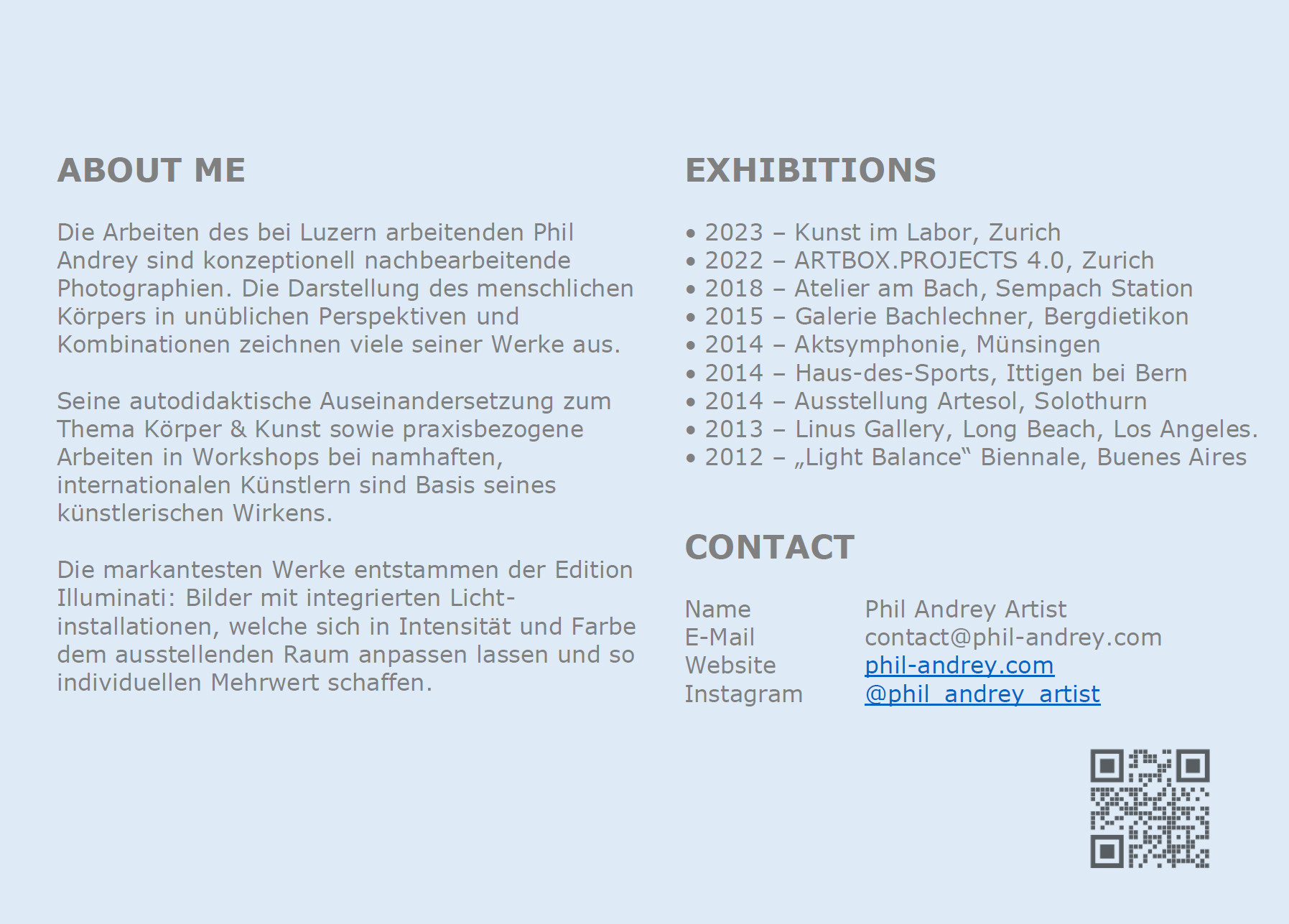 A featured artwork or photograph used as the hero image.