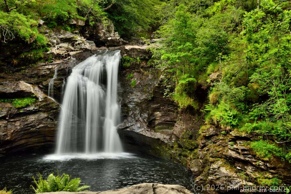 Waterfall 4 — Fall in Scotland.