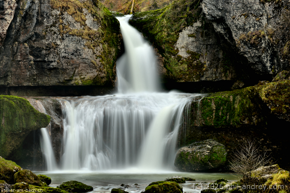 Waterfall 5 — Jura Mountains.